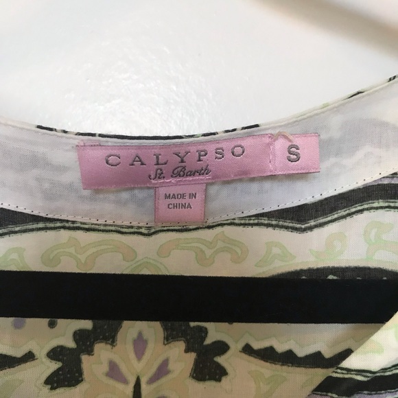 Calypso St Barth Patterned Tunic - Picture 5 of 8